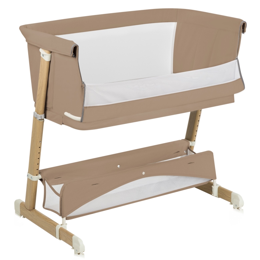 Lionelo - THOMI PLUS 5-i-1 babyseng, beige karamel