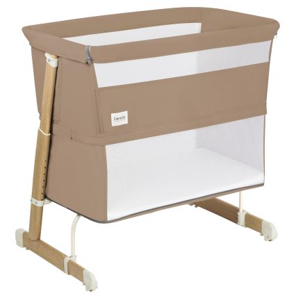 Lionelo - THOMI PLUS 5-i-1 babyseng, beige karamel