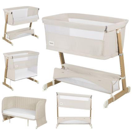 Lionelo - THOMI PLUS 5-i-1 babyseng, Beige Sand
