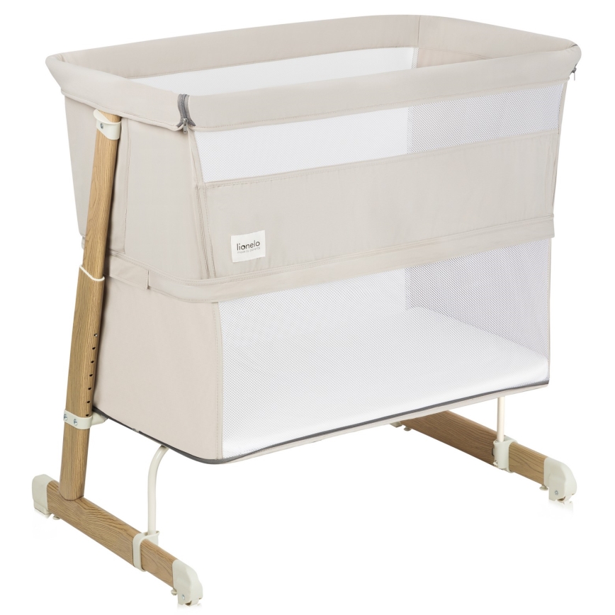 Lionelo - THOMI PLUS 5-i-1 babyseng, Beige Sand
