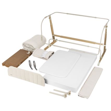Lionelo - THOMI PLUS 5-i-1 babyseng, Beige Sand