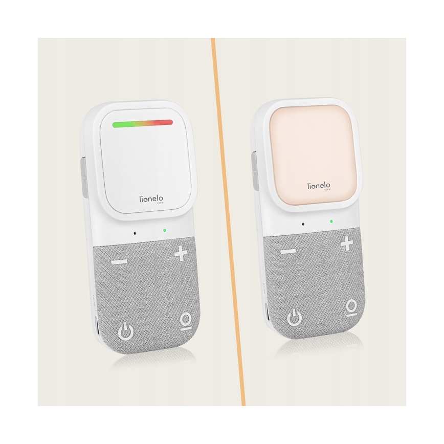 Lionelo - Trådløs genopladelig babyalarm BABYLINE 2.2 5V