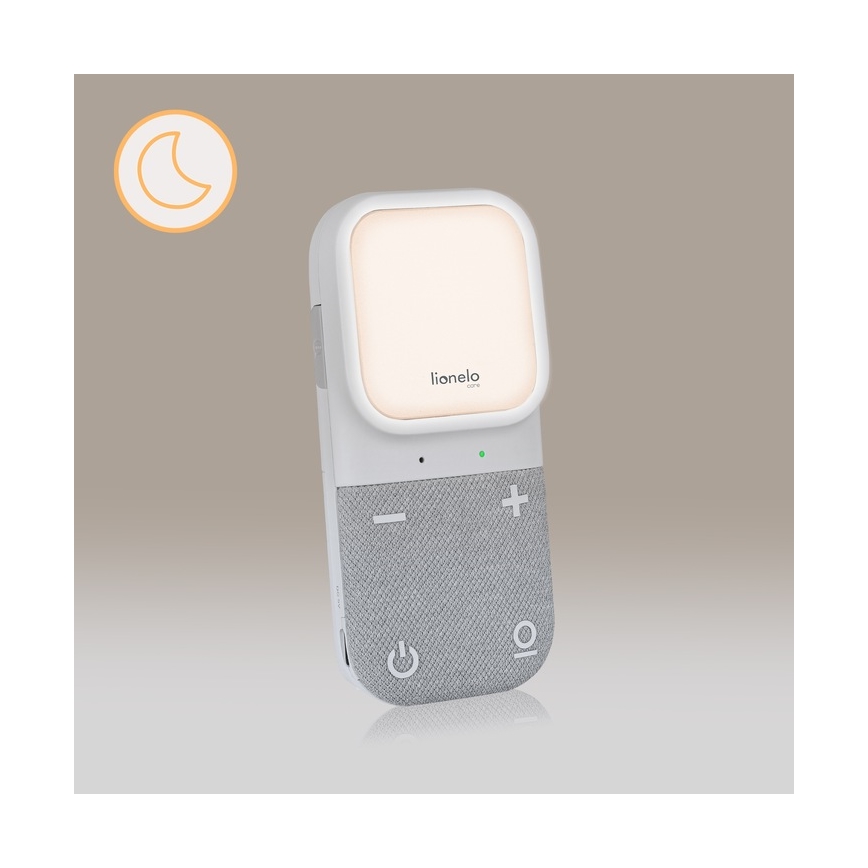Lionelo - Trådløs genopladelig babyalarm BABYLINE 2.2 5V