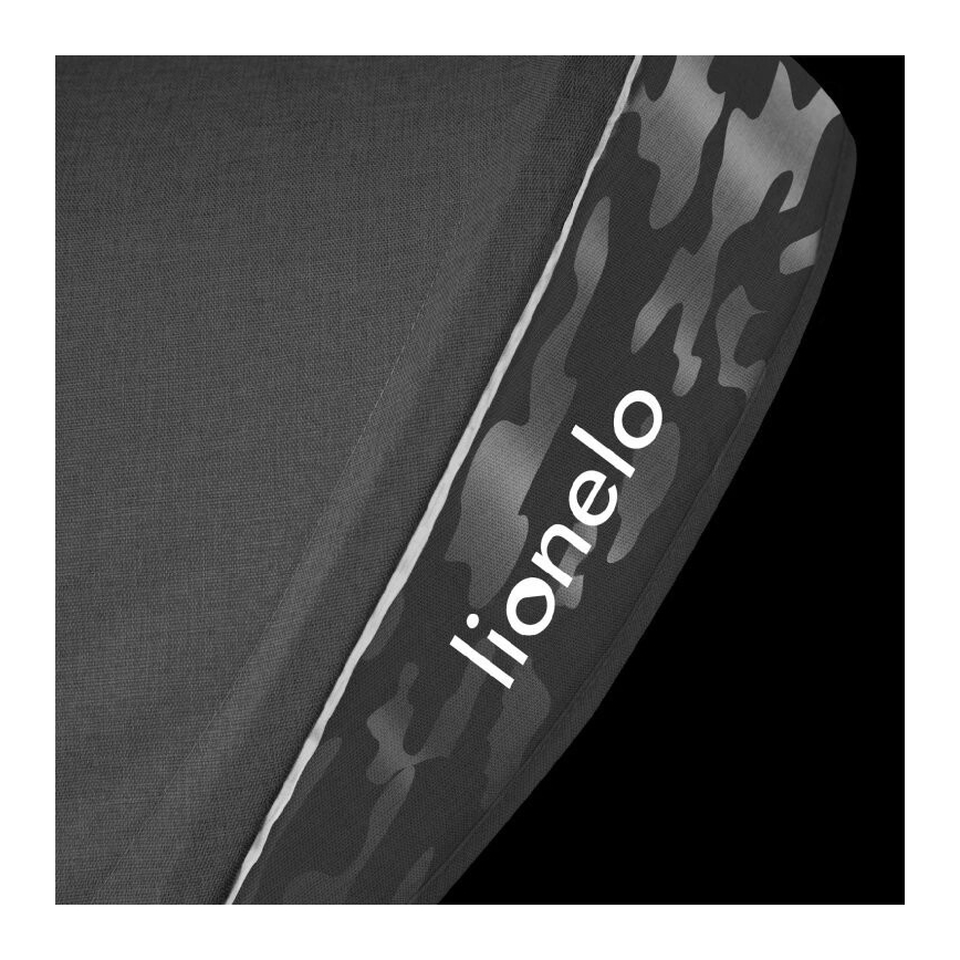 Lionelo - Trehjulet cykel HAARI grå/sort