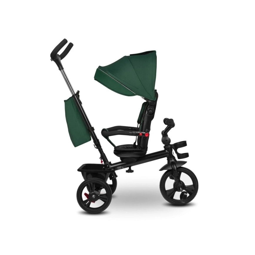 Lionelo - Trehjulet cykel HAARI grøn/sort