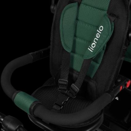 Lionelo - Trehjulet cykel HAARI grøn/sort