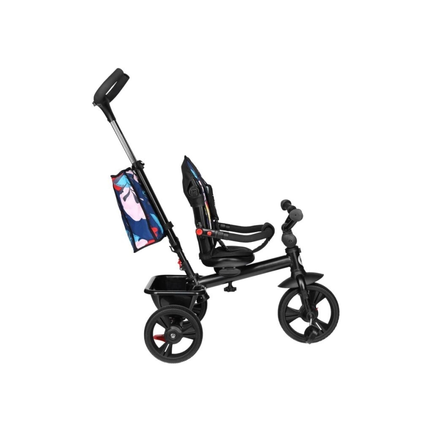 Lionelo - Trehjulet cykel HAARI sort/farverig