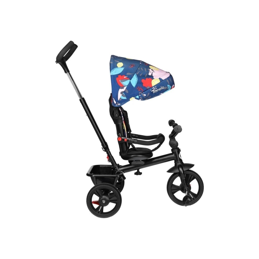 Lionelo - Trehjulet cykel HAARI sort/farverig