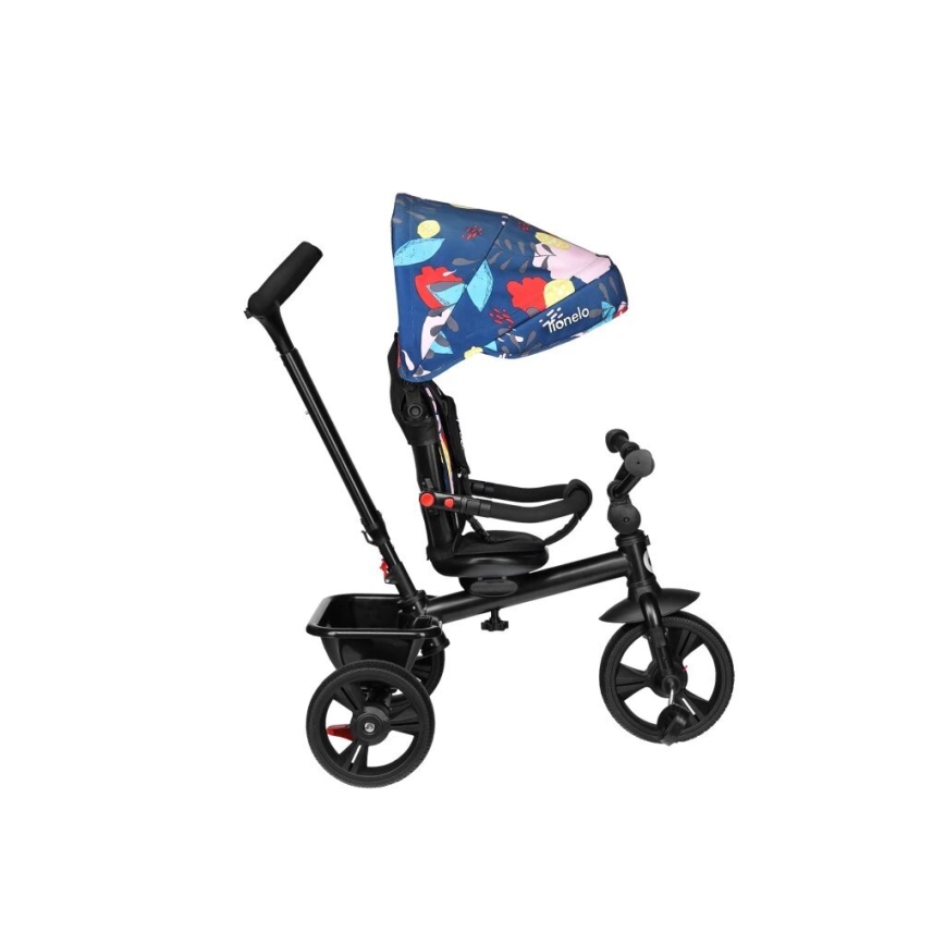 Lionelo - Trehjulet cykel HAARI sort/farverig