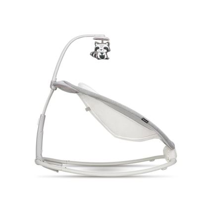 Lionelo - Vibrerende babysæde med melodi PASCAL 2xAA grå