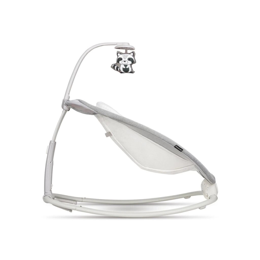 Lionelo - Vibrerende babysæde med melodi PASCAL 2xAA grå