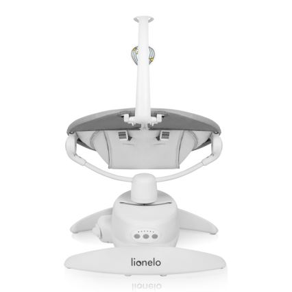 Lionelo - Vippestol til baby med musik IRIS Grey Concrete