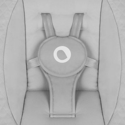 Lionelo - Vippestol til baby med musik IRIS Grey Concrete