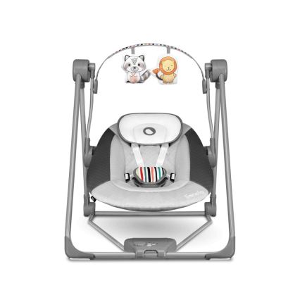 Lionelo - Vippestol til baby OTTO 4xLR14 Cozy Grey