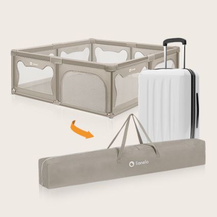 Lionelo - WILLOW XL legegrind, beige