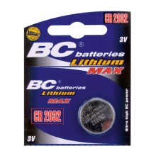Lithium knapcelle batteri CR2032 3V
