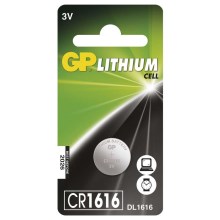 Lithium knapcelle CR1616 GP LITHIUM 3V/55 mAh
