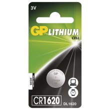 Lithium knapcelle CR1620 GP LITHIUM 3V/75 mAh