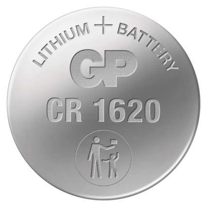 Lithium knapcelle CR1620 GP LITHIUM 3V/75 mAh