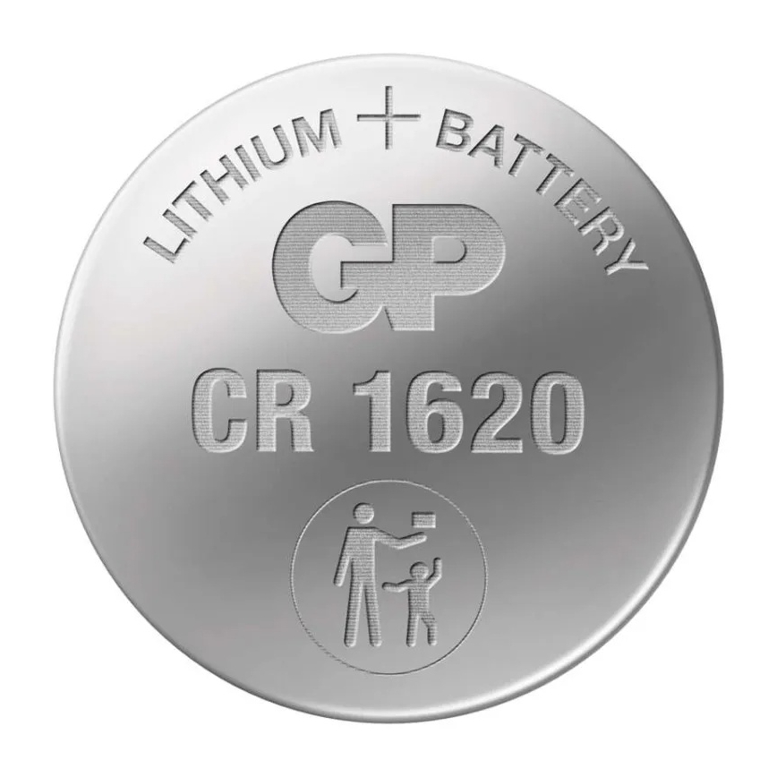 Lithium knapcelle CR1620 GP LITHIUM 3V/75 mAh