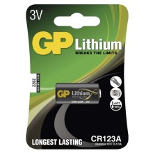 Lithiumbatteri CR123A GP LITHIUM 3V/1400 mAh