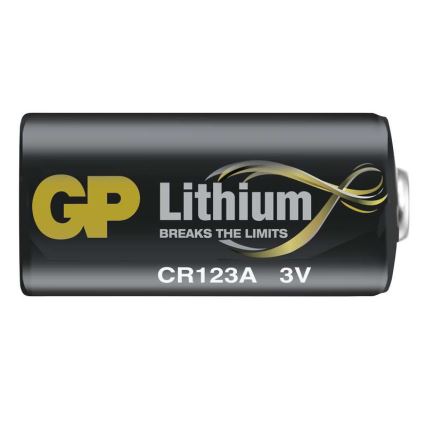 Lithiumbatteri CR123A GP LITHIUM 3V/1400 mAh