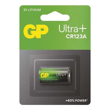 Lithiumbatteri CR123A GP LITHIUM 3V/1550 mAh