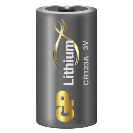 Litiumbatteri CR123A GP LITHIUM 3V/1400 mAh