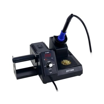 Loddekolbestation med LCD-display, 80 W/230 V