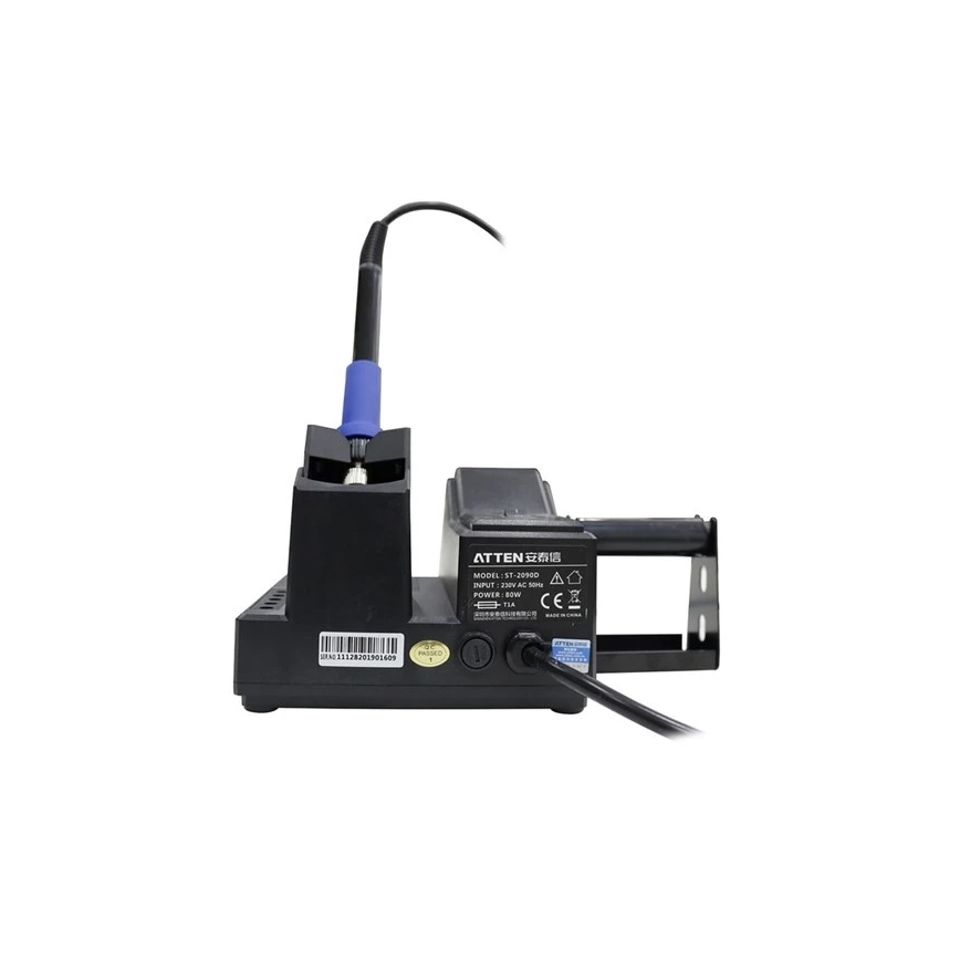 Loddekolbestation med LCD-display, 80 W/230 V