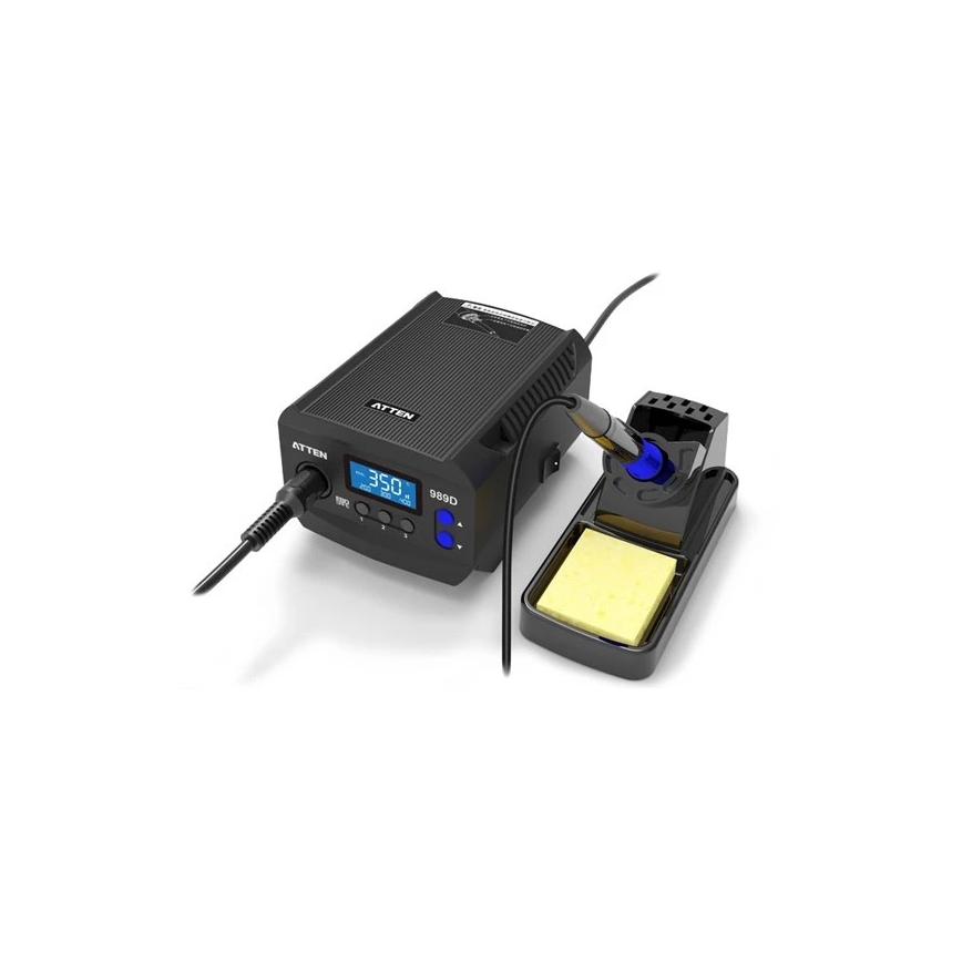 Loddekolbestation med LCD-skærm 65 W/230 V