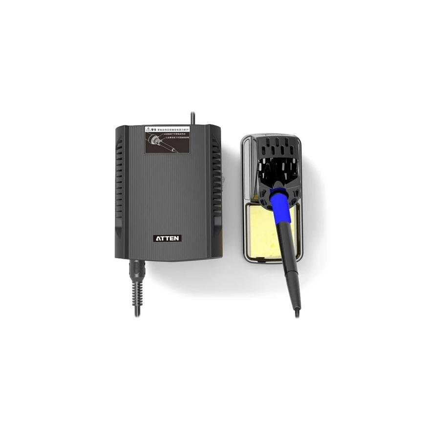 Loddekolbestation med LCD-skærm 65 W/230 V