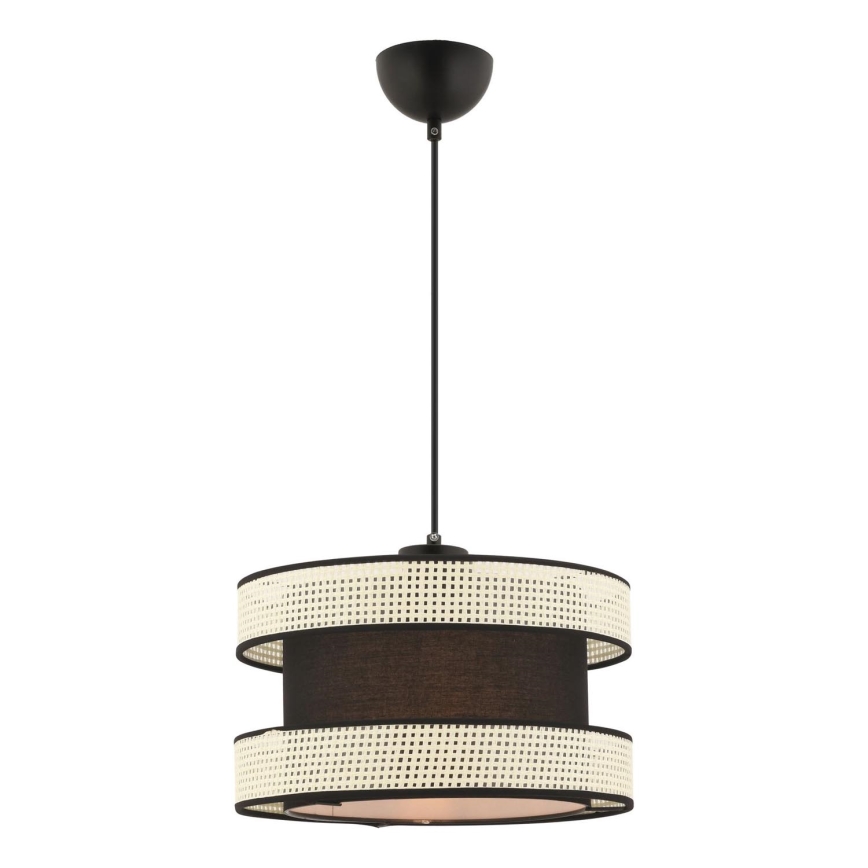 Loft lampe HALO 1xE27/60W/230V sort/creme
