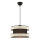 Loft lampe HALO 1xE27/60W/230V sort/creme
