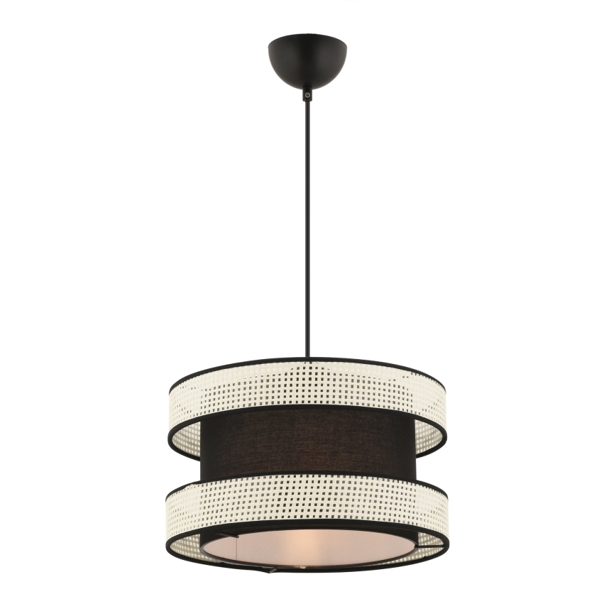 Loft lampe HALO 1xE27/60W/230V sort/creme