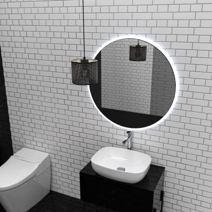 Loftlampe på kabel LOFT SHADE 1xE27/60W/230V Ø 18 cm sort
