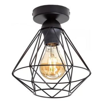 Loftlampe 1xE27/40W/230V sort