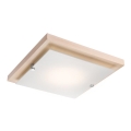 Loftlampe 1xE27/60W/230V bøg - FSC certificeret