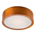 Loftlampe 1xE27/60W/230V fyrretræ