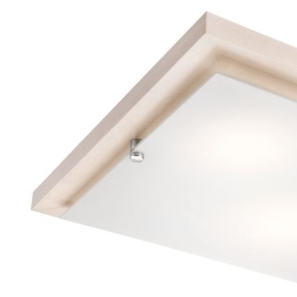 Loftlampe 1xE27/60W/230V bøg