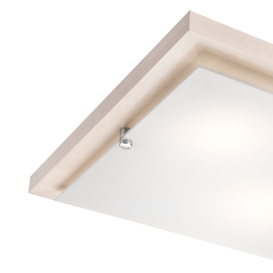 Loftlampe 1xE27/60W/230V bøg