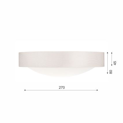 Loftlampe 1xE27/60W/230V fyrretræ