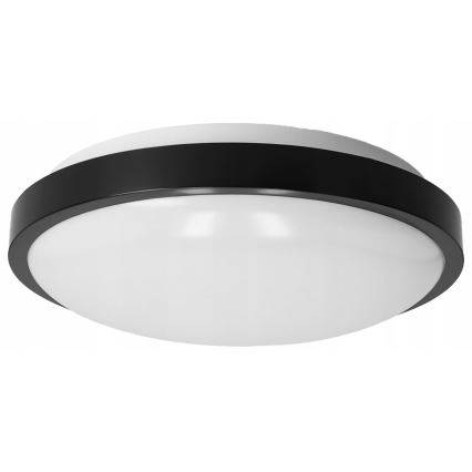 Loftlampe 2xE27/40W/230V, Ø 29,5 cm, sort