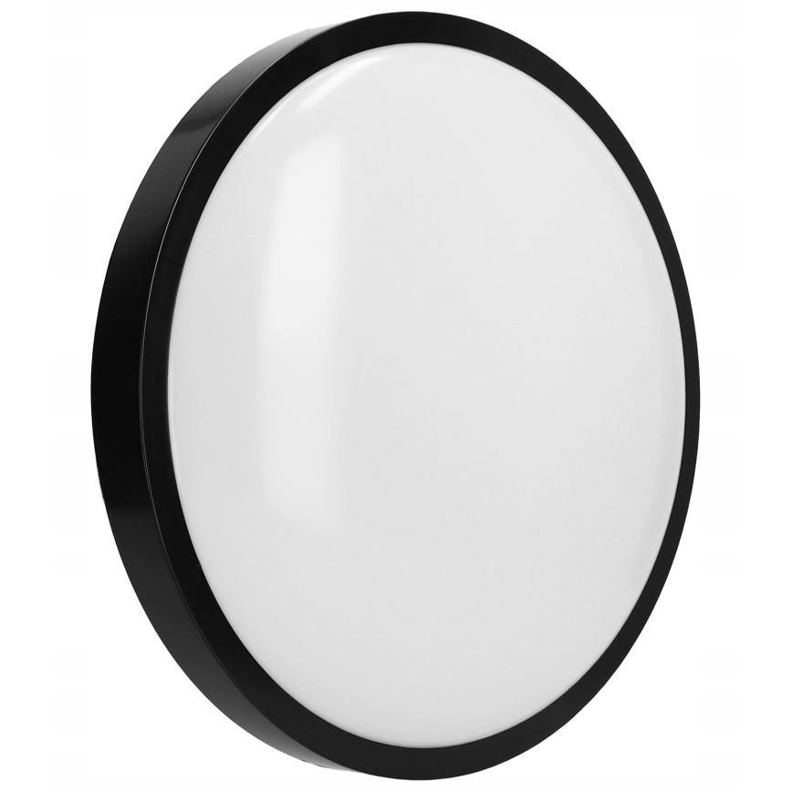 Loftlampe 2xE27/40W/230V, Ø 29,5 cm, sort