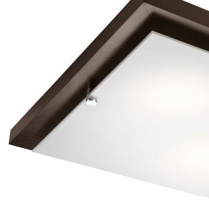 Loftlampe 2xE27/60W/230V fyrretræ - FSC certificeret