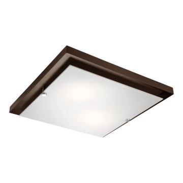 Loftlampe 2xE27/60W/230V fyrretræ - FSC certificeret