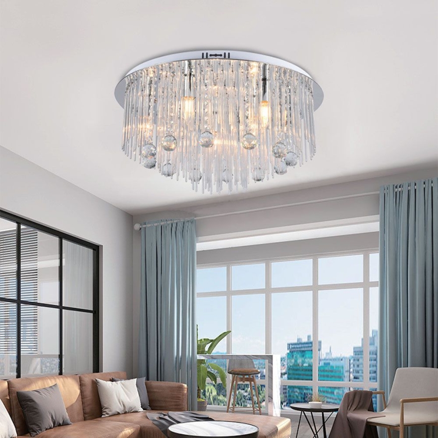Loftlampe 9xE14/40W/230V diameter 60 cm