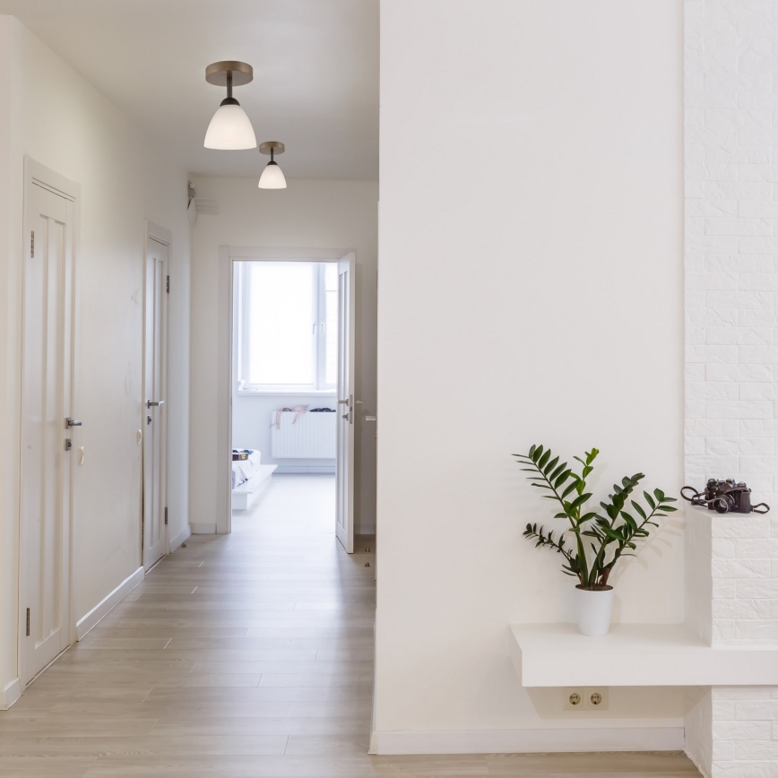 Loftlampe ADRIANO 1xE27/60W/230V bøg