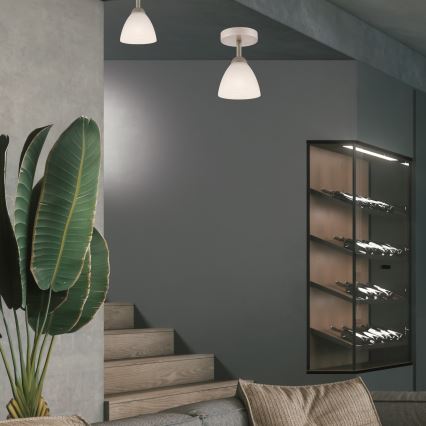 Loftlampe ADRIANO 1xE27/60W/230V bøg