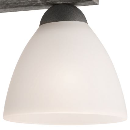 Loftlampe ADRIANO 3xE27/60W/230V bøg - FSC certificeret